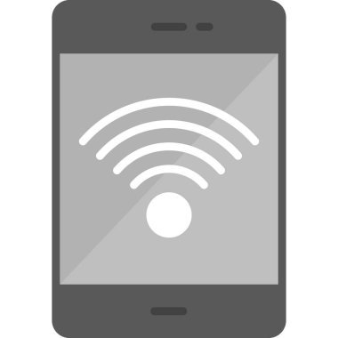 wifi simgesi vektör illüstrasyonu