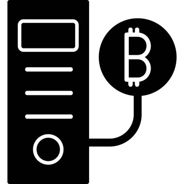 CPU icon, vector illustration simple design