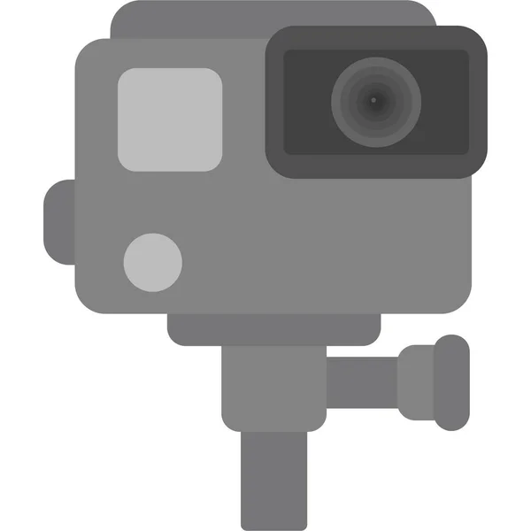 Caméra Icône Web Illustration Simple — Image vectorielle