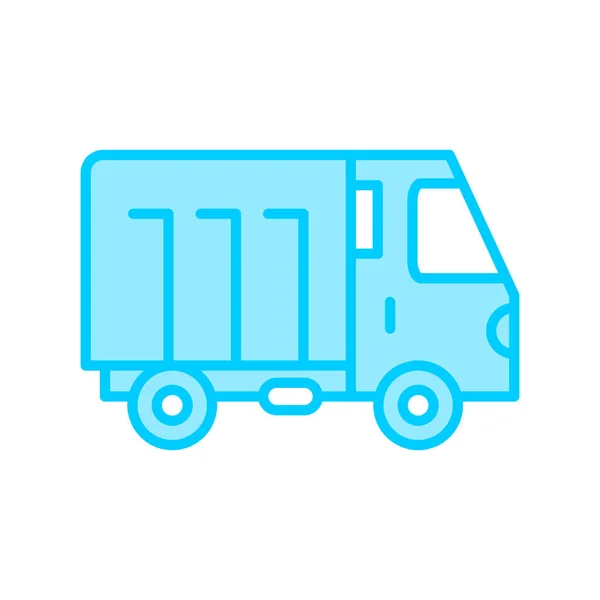 Truck Abstract Icon Vector Illustration — 스톡 벡터