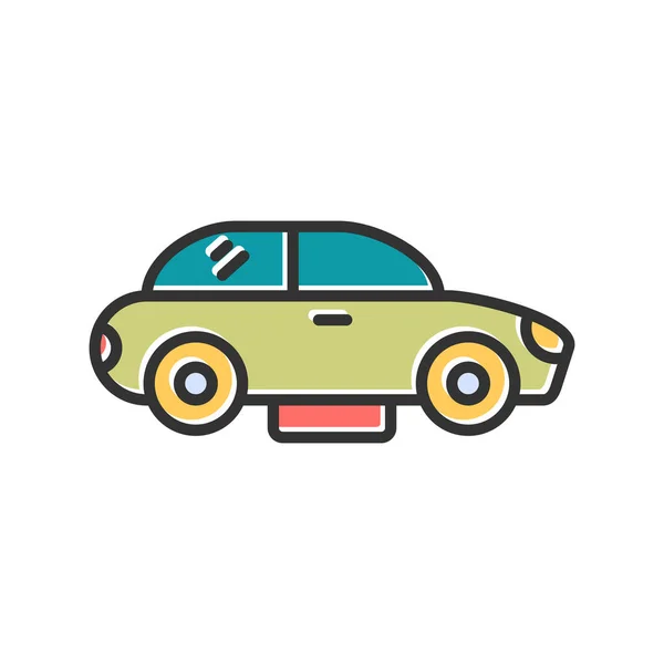 Vehicle Web Icon Simple Illustration — Stock Vector