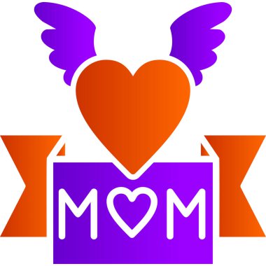 Aşk tutkusuyla kalp, vektör çizimi