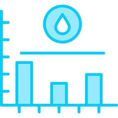 Analiz. Web simgesi basit illüstrasyon