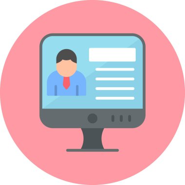 seo modern simgesinin vektör illüstrasyonu