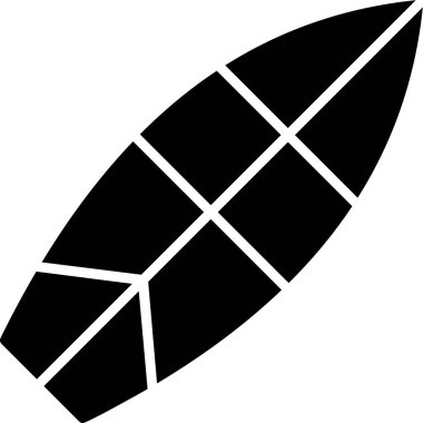 Sörf tahtası, modern simge, vektör illüstrasyonu