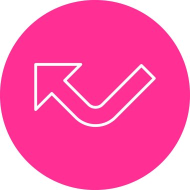 ok simgesinin vektör illüstrasyonu