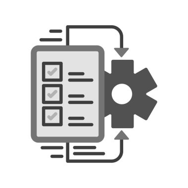 data analysis. color vector illustration