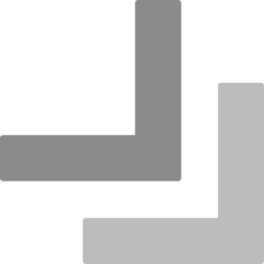 Sembol tek ağ simgesinin vektör illüstrasyonu