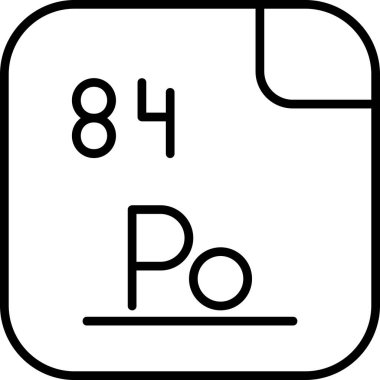 Polonyum, Po ve atom numarası 84 olan kimyasal bir elementtir. Polonyum bir tebeşir. İstikrarlı izotopları olmayan nadir ve son derece radyoaktif bir metal. Vektör simgesi