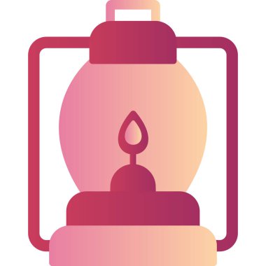 Fener modern simgesi, vektör illüstrasyonu