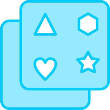 Kalp. Web simgesi basit illüstrasyon