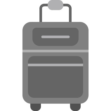 Çanta. Web simgesi vektör illüstrasyonu