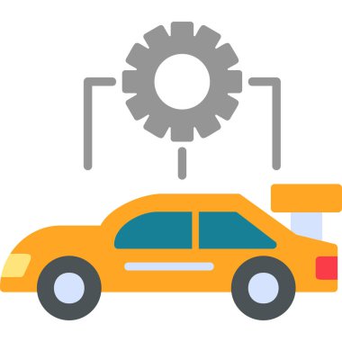 Araba tamiri. Web simgesi