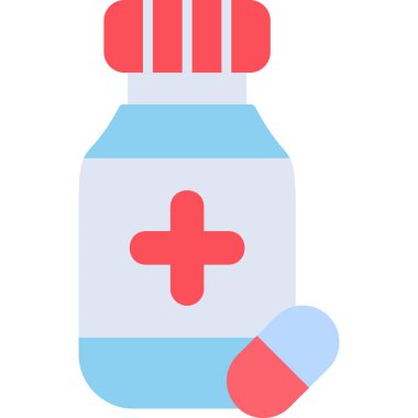 Sağlık hizmetleri web simgesi basit illüstrasyon