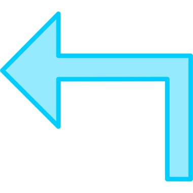 ok simgesi işaret vektör illüstrasyonu