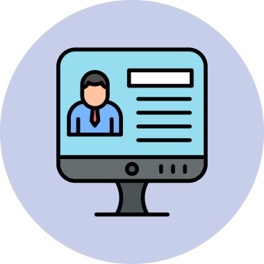 seo modern simgesinin vektör illüstrasyonu