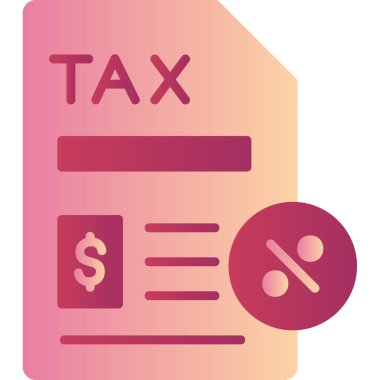 Vergi Kağıtları vektör illüstrasyonu