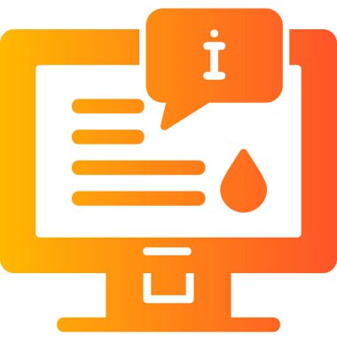  Information  web icon simple illustration