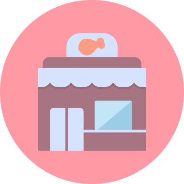 vector illustration of Resturant icon