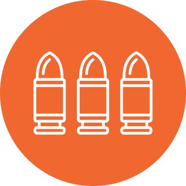 Kurşun simgesinin vektör illüstrasyonu