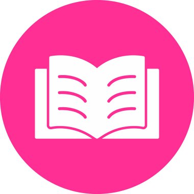 kitap simgesi vektör illüstrasyonu