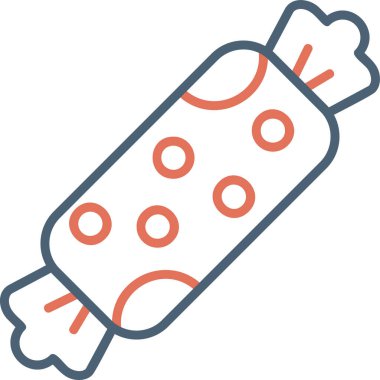 tatlı şeker ikonu vektör illüstrasyonu