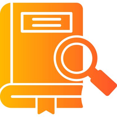 Arama simgesi vektör illüstrasyonu