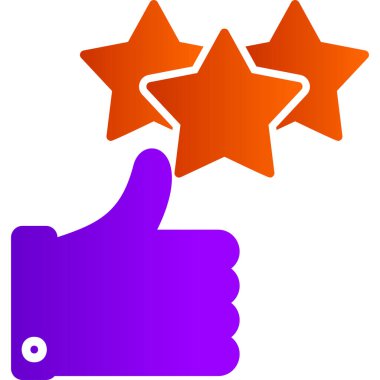 Başparmak vektör simgesi. biçim düz sembol, pembe renk, yuvarlak açılar, beyaz arkaplan.