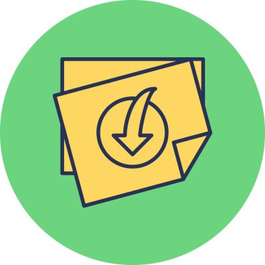 Simge vektör illüstrasyonu indir