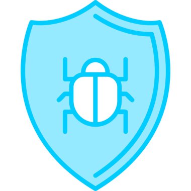 Antivirus icon modern vector illustration