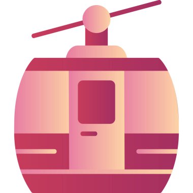 tren simgesi vektör illüstrasyonu