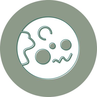 Astronomi. Web simgesi basit illüstrasyon