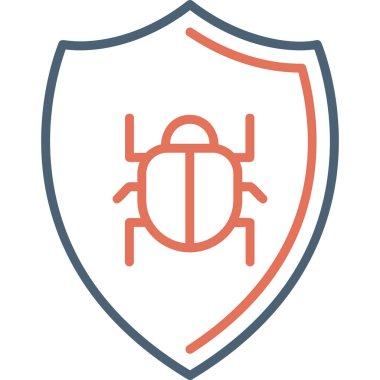 Antivirus icon modern vector illustration