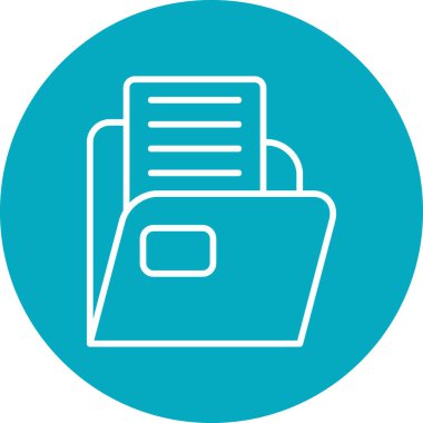 folder icon, web simple illustration