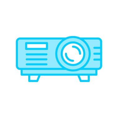Projector web icon vector illustration