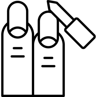 Askı. Web simgesi basit illüstrasyon