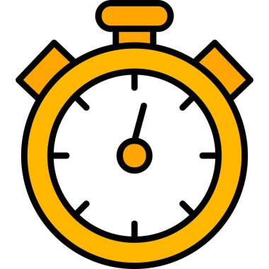 Kronometre Web simgesi basit tasarım