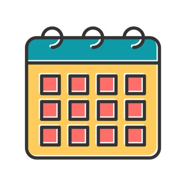 Program. Web simgesi vektör illüstrasyonu