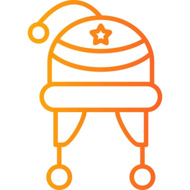 Modern simgenin vektör illüstrasyonu