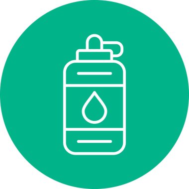 Su şişesi vektör illüstrasyon