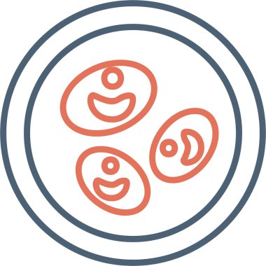 Balık. Web simgesi basit illüstrasyon