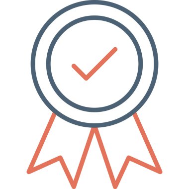 Ödül. Web simgesi basit illüstrasyon