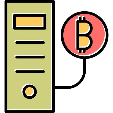 CPU icon, vector illustration simple design