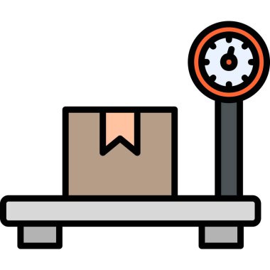 Modern simgeyi, vektör illüstrasyonunu ölçeklendir