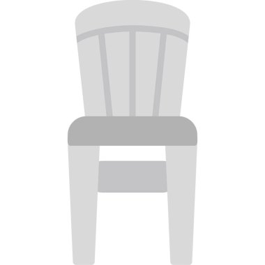 Mobilya. Web simgesi illüstrasyonu 