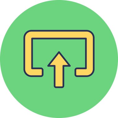 Simge olarak imzala. vektör illüstrasyonu