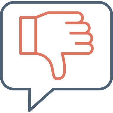 Başparmağını kaldır. Web simgesi basit illüstrasyon