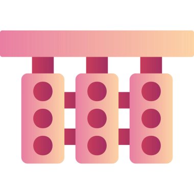 Trafik ışığı simgesi, vektör illüstrasyonu