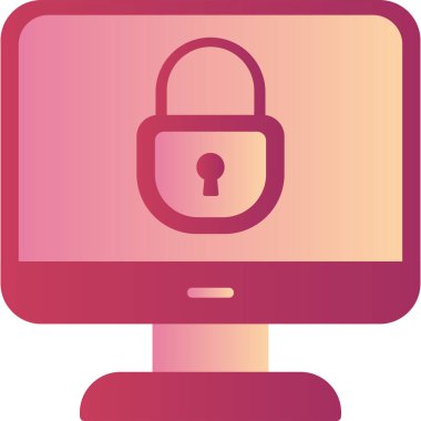 Güvenliği sağla. Web simgesi