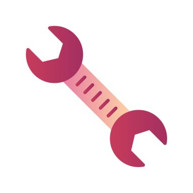 İngiliz anahtarı. Web simgesi basit tasarım